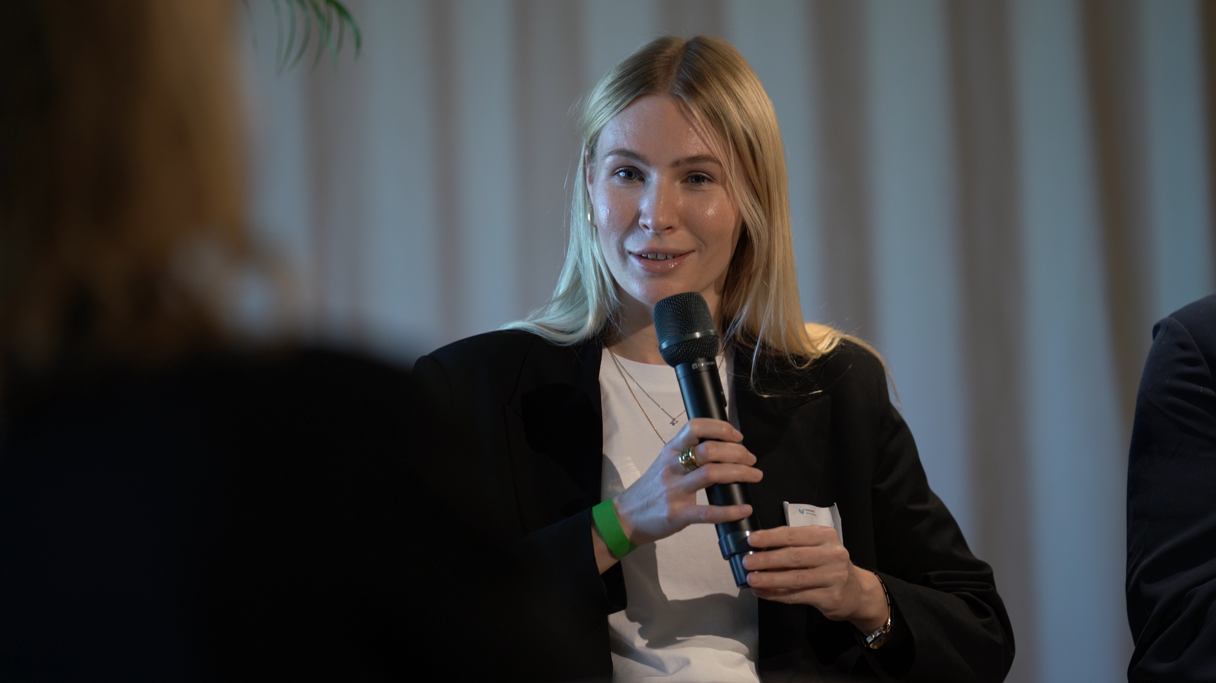 Speaker in conversation at ECOSYSTEM Summit