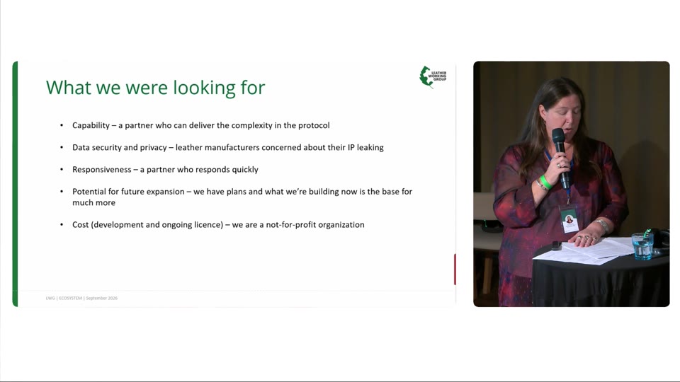 Frame from Digitising a process people already trust