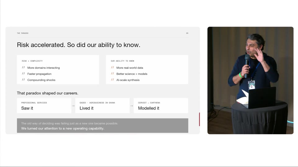 Frame from From scattered risk signals to decisions